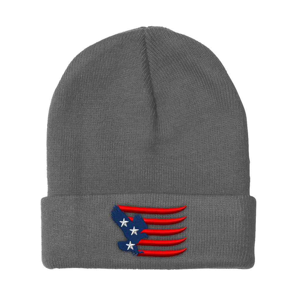Beanies for Men Eagle American Flag 