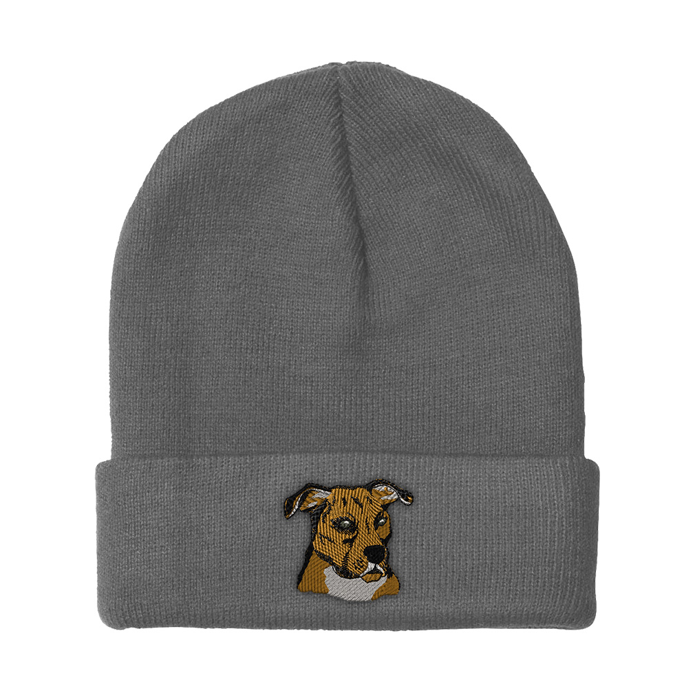 Pitbull Vintage Men Women Knit Hats Stretchy & Soft Ski Cap Beanie Pitbull Vintage Men Women Knit Hats Stretchy & Soft Ski Cap Beanie