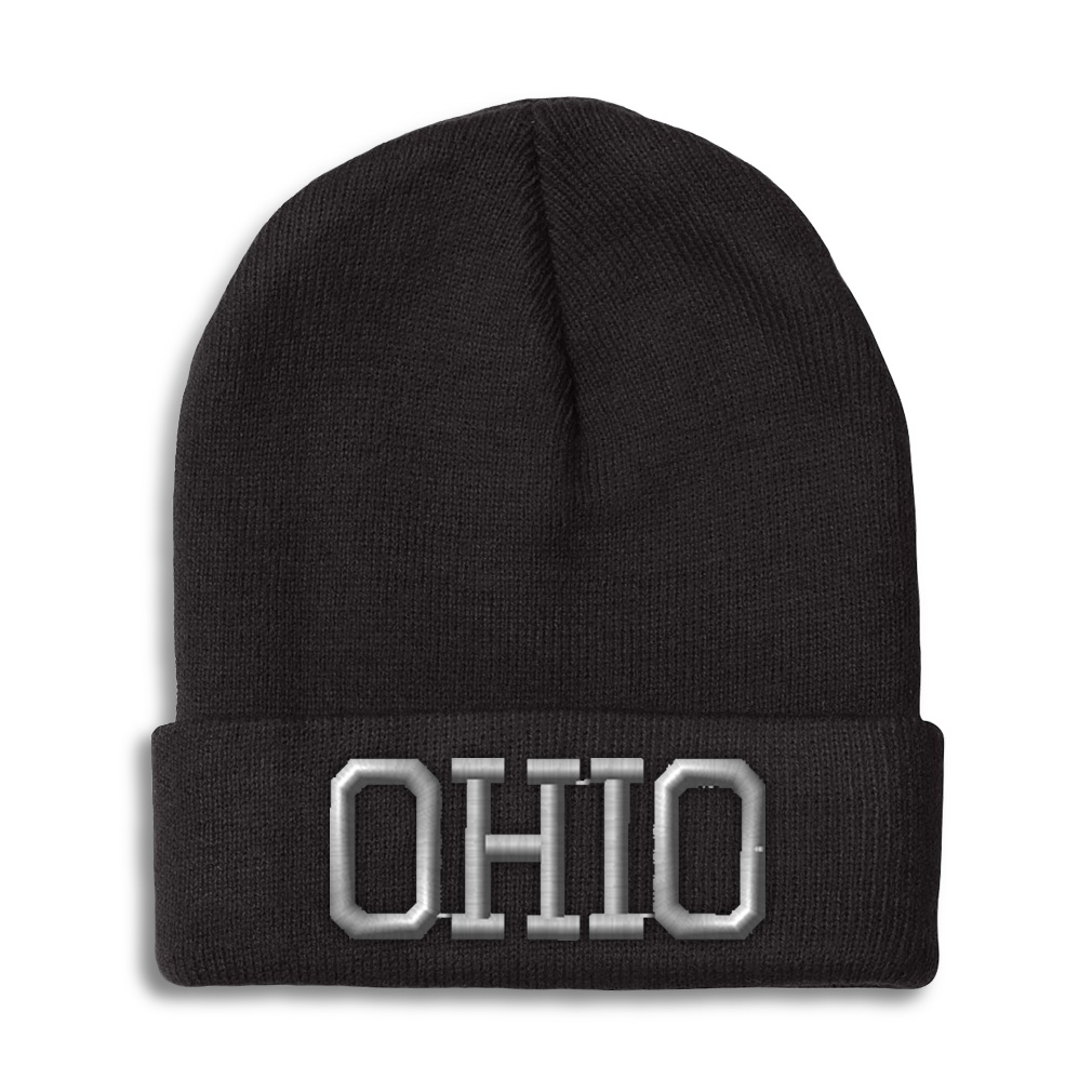 Beanies for Men Ohio State Usa America 