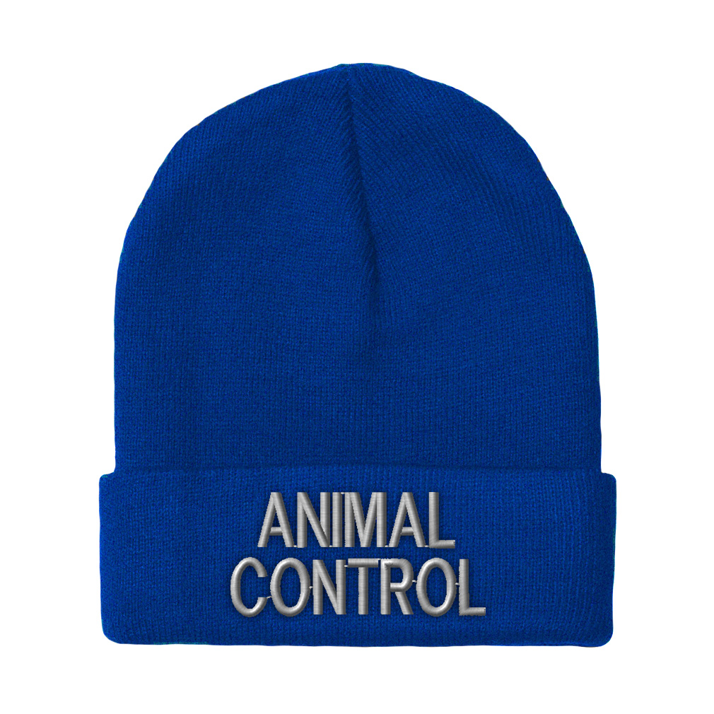 Beanies for Men Animal Control Investigate A Embroidery Humor Acrylic Skull Cap - Picture 14 of 19