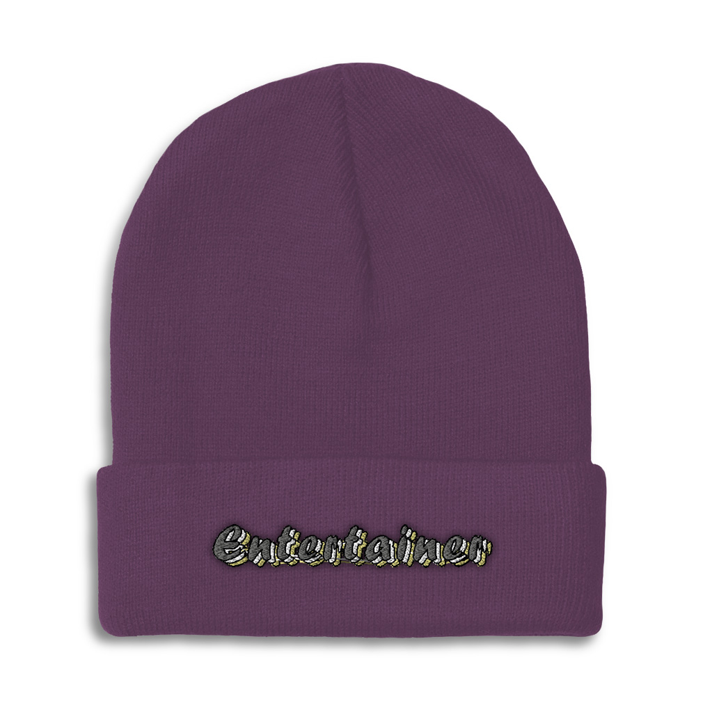 Beanies for Men Entertainer Winter Hats for Women Acrylic Skull Cap 1 Size - Picture 30 of 43