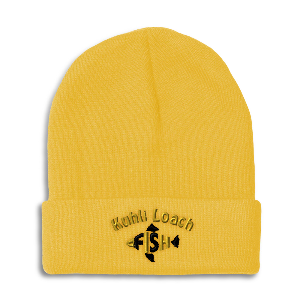 Nautilus Fossil Watercolor Child Fleece Beanie Cap Hat