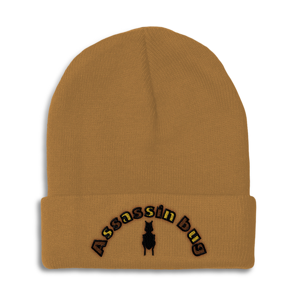 Police Block Style Patch Beanie - Winter Skull Cap For Men & Women