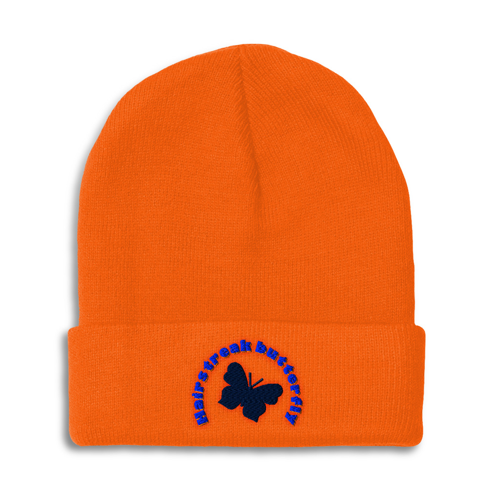 Beanies for Men Hairstreak Butterfly Winter Hats for Women Acrylic Skull Cap - Picture 20 of 43