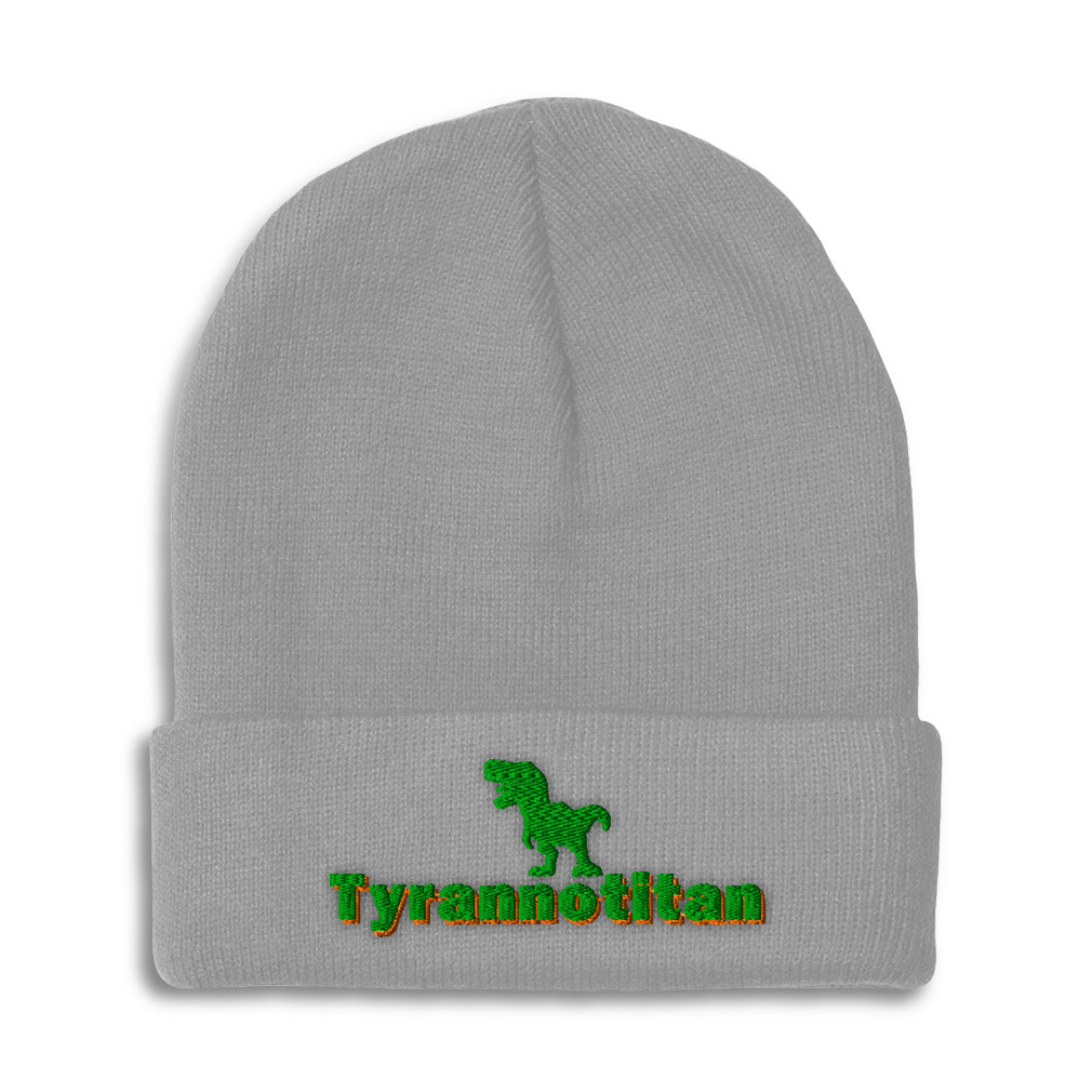 Shark Embroidery Beanie - Winter Skull Cap For Men & Women, Acrylic Warm Hat, Unisex Custom Beanies With Animal Designs