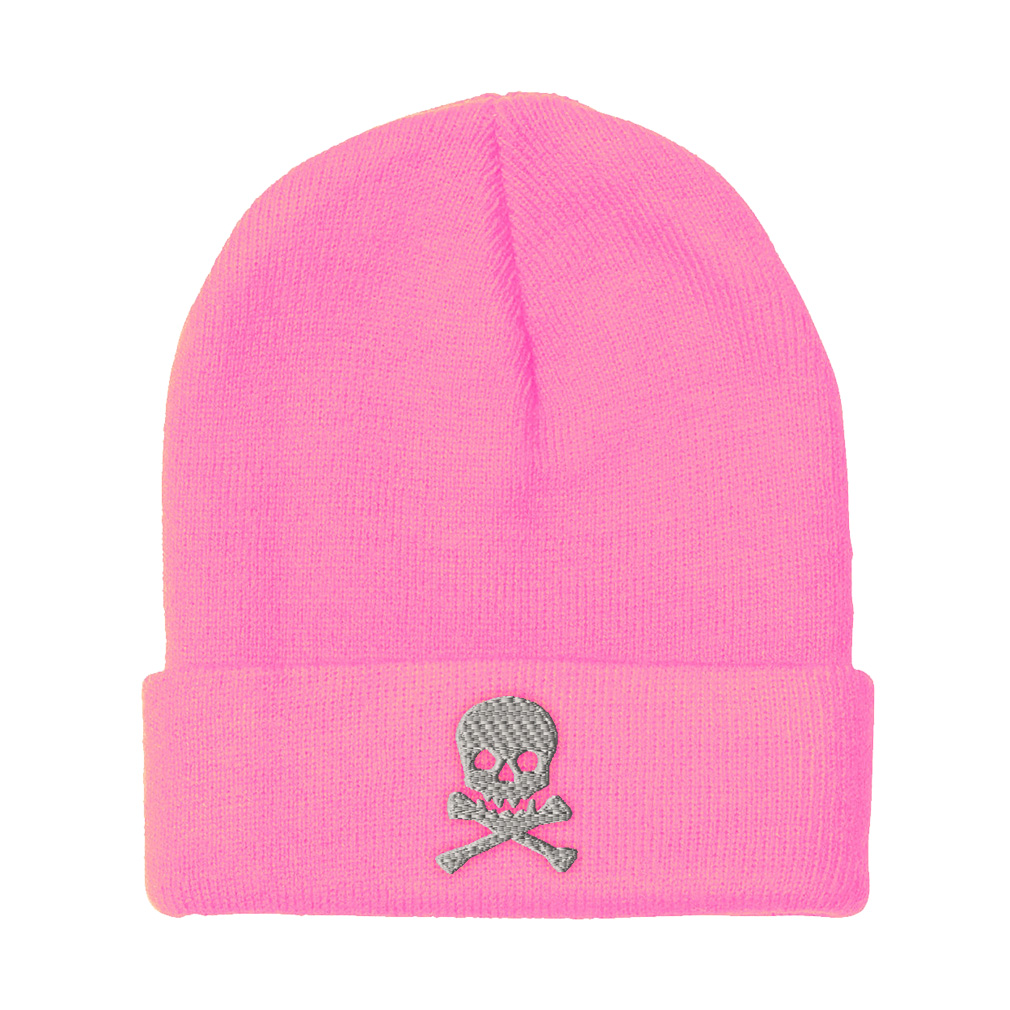 Beanies for Men Skull A Embroidery Winter Hats Women Acrylic Cap 1 Size - Picture 16 of 19