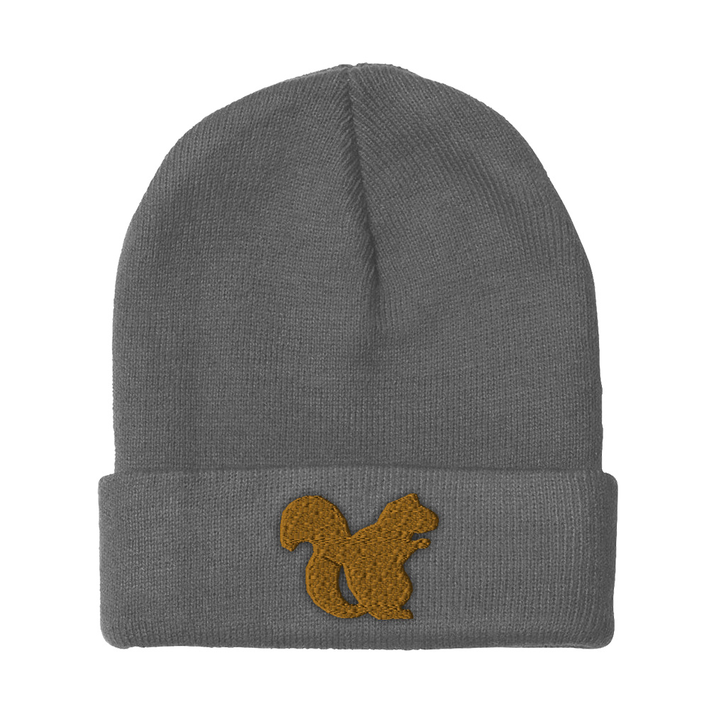 Beanies for Men Squirrel C Embroidery Winter Hats Women Acrylic Skull Cap 1 Size - Picture 8 of 19
