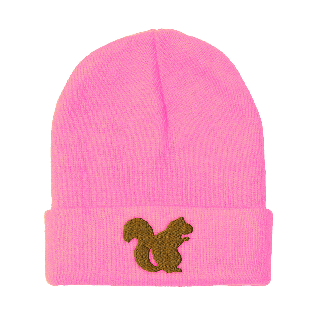 Beanies for Men Squirrel C Embroidery Winter Hats Women Acrylic Skull Cap 1 Size - Picture 16 of 19