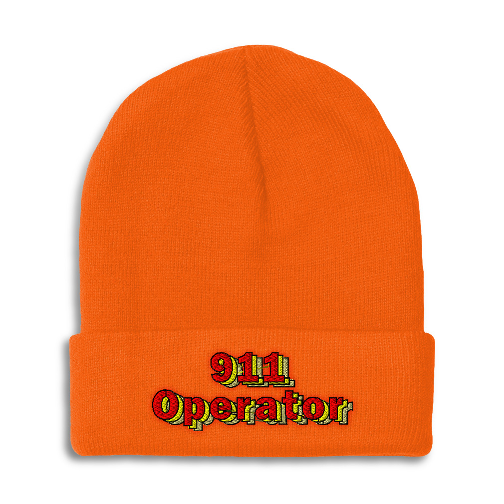 Beanies for Men 911 Operator Winter Hats for Women Acrylic Skull Cap 1 ...