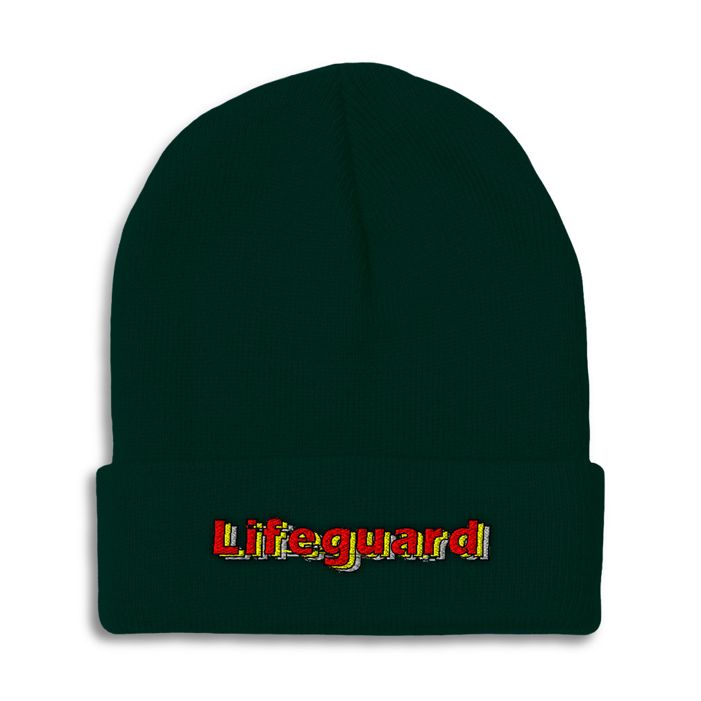 Beanies for Men Lifeguard Winter Hats for Women Acrylic Skull Cap 1 ...