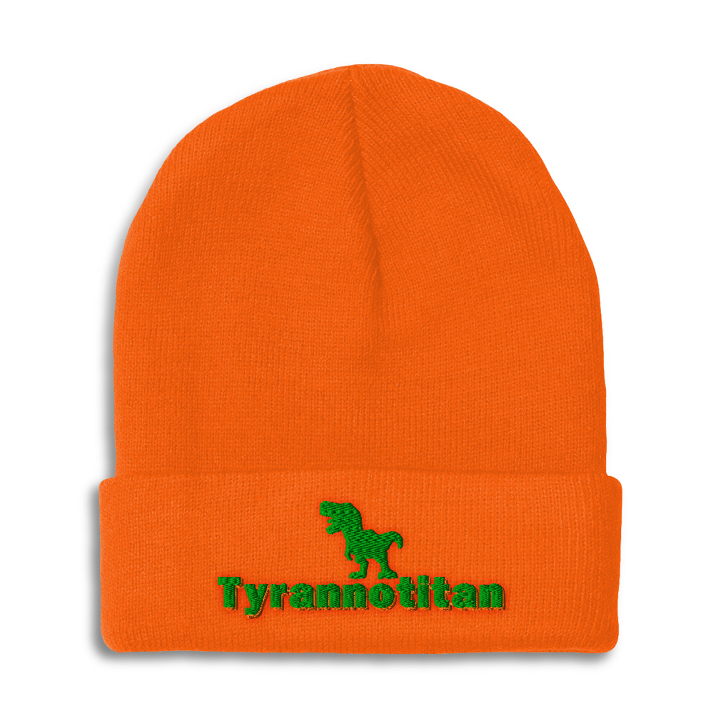 Russian Orthodox Cross Embroidery Beanie – Men's Winter Skull Cap (One Size)